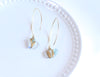 Kintsugi Sea Glass Earrings - H1