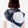 “Mountain Blossom” Midnight Blue Furoshiki
