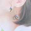 Kintsugi Sea Glass Earrings - H6