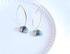 Kintsugi Sea Glass Earrings - H3