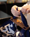 Furoshiki Bag Wooden Handles- Black Walnut