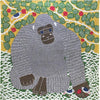 Kata Kata Musubi Large Cotton Furoshiki - Gorilla