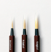 Nakasato 2-Color Nylon Menso Paintbrushes