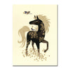 Windy Horse - Blank Foil Greeting Card