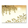 Sakura and Canola - Blank Foil Greeting Card