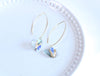 Kintsugi Sea Glass Earrings - H1