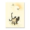Mutual Affection - Blank Greeting Card